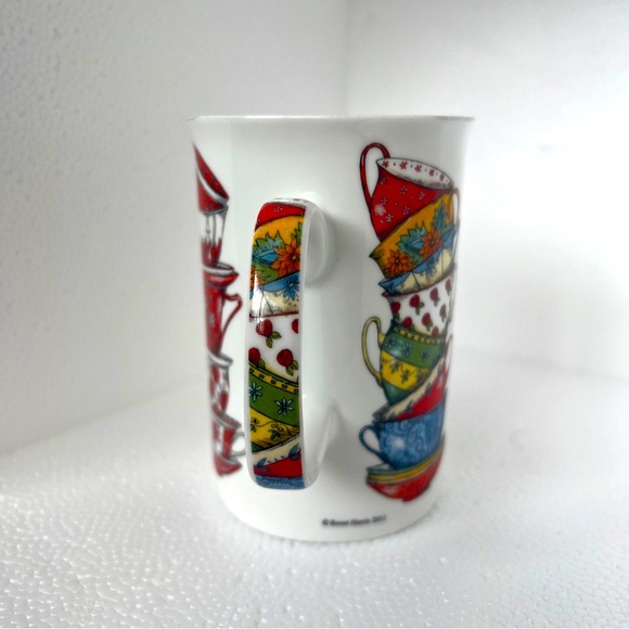 Ashdene Fine Bone China Cup Mug Tea Coffe Pattern Renet Harris 2011 - Picture 6 of 12